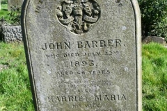 Barber, John 1893, Harriet M. 1907