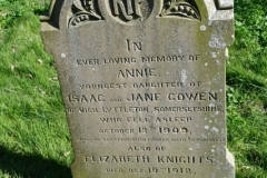 Cowen, Annie 1909; Knights, Elizabeth 1912