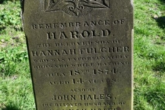 Futcher, Harold 1874; Hales John 1893