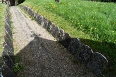 Bishopstone  - St. Mary’s North Path Markers (east)