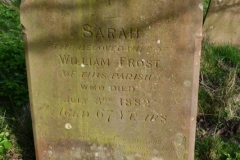 Frost, Sarah 1882