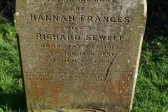 Sewell, Hannah Frances 1900