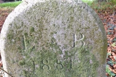 E.B. 1881 (Footstone)