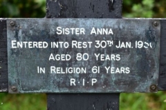 Ditchingham - All Hallows Graveyard - Anna (Sister) 1950 (2)