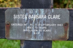 Ditchingham - All Hallows Graveyard - Barbara Clare (Sister) 1983 (2)