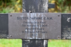 Ditchingham - All Hallows Graveyard - Daphne (Sister) 2004 (2)