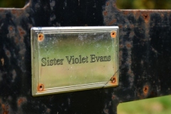 Ditchingham - All Hallows Graveyard - Evans, Voilet (Sister) (2)