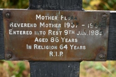 Ditchingham - All Hallows Graveyard - Flora (Reverend Mother) 1985 (2)