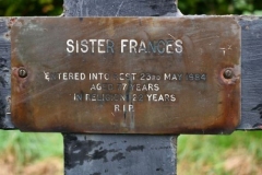 Ditchingham - All Hallows Graveyard - Frances (Sister) 1984 (2)