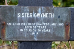 Ditchingham - All Hallows Graveyard - Gwyneth (Sister) 1983 (2)