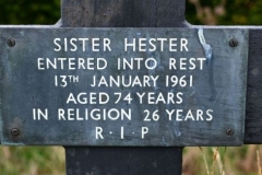 Ditchingham - All Hallows Graveyard - Hester (Sister) 1961 (2)