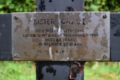 Ditchingham - All Hallows Graveyard - Joan (Sister) 1999 (2)