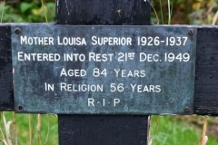 Ditchingham - All Hallows Graveyard - Louisa (Mother Superior) 1949 (2)