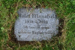 Ditchingham - All Hallows Graveyard - Mansfield, Violet 2010