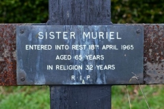 Ditchingham - All Hallows Graveyard - Muriel (Sister) 1965 (2)