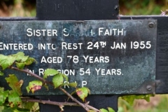 Ditchingham - All Hallows Graveyard - Sarah Faith (Sister) 1955 (2)