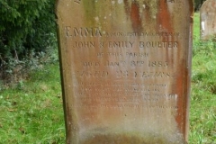 Ditchingham - Cemetery - Boulter, Emma 1885