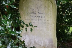 Ditchingham - Cemetery - Catchpole, Clara Sophia 1921