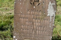 Ditchingham - Cemetery - Hunting, Emma 1905