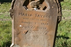 Ditchingham - Cemetery - Taylor, Maria 1926