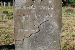 Ditchingham - Cemetery - Woods, James 1897, Emily 1899