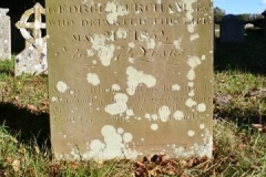 Ditchingham - St. Mary's Churchyard - Burcham, Alice 1852