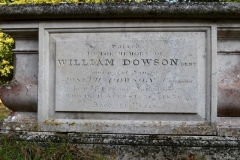 Ditchingham - St. Mary's Churchyard - Dowson, William 1839, Elizabeth 1854 (2)