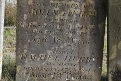 Ditchingham - St. Mary's Churchyard - Hurry, John 1850, Rachel 1844