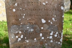 Ditchingham - St. Mary's Churchyard - Laws, William 1875, Ann 1888, Hannah E. 1871