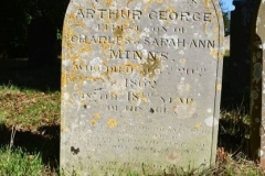 Ditchingham - St. Mary's Churchyard - Minns, Arthur George 1862