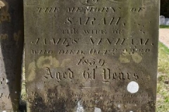 Ditchingham - St. Mary's Churchyard - Ninham, Sarah 1859