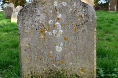 Ditchingham - St. Mary's Churchyard - Punchard, Mary 1849, William 1853