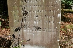 Ditchingham - St. Mary's Churchyard - Roe, Harriett 1903