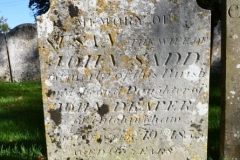 Ditchingham - St. Mary's Churchyard - Sadd, Susan 1853