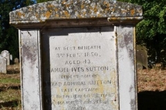 Ditchingham - St. Mary's Churchyard - Sutton, Samuel I. 1850; Wells, Julia 1893 (2)