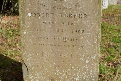 Ditchingham - St. Mary's Churchyard - Turner, Robert 1900, Elizabeth 1917