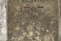 Ditchingham - St. Mary's Churchyard  - (Crickmer) W.C. 1797