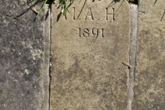 Ditchingham - St. Mary's Churchyard  - (Holmes) M.A.H. 1891