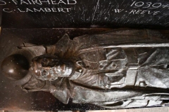 Ditchingham - St. Mary's Interior - Black Marble War Memorial (2)