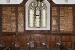 Ditchingham - St. Mary's Interior - Tower Restoration and Remembrance Panels 1931 (1)